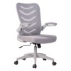 BF2945 Office Chair Gray Base - Mesh - Gray Fabric