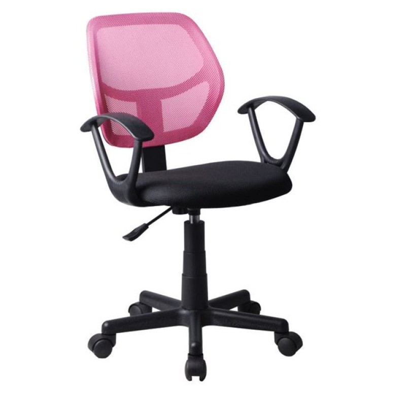BF2740 Mesh Office Chair Pink - Black